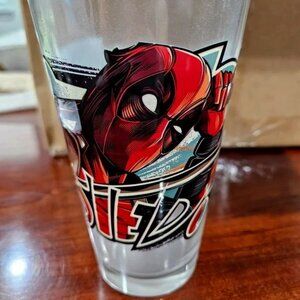 Alamo Drafthouse Marvel Deadpool Glass